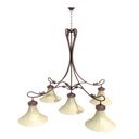 مدل چراغ کلاسیک لامپ لوستر پنکه تزئینی آباژور