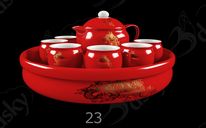 مدل ظروف سرو مجلسی غذا کاسه بشقاب پرسلانی چینی استیل ست چای خوری قوری نعلبکی