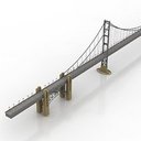 مدل پل معلق کابلی فلزی پل نیویورک پل روی رودخانه پل پارک پل چوبی پل عابر پیاده