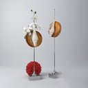 مدل تزئینات منزل دکوری گل آباژور گلدان شمعدان