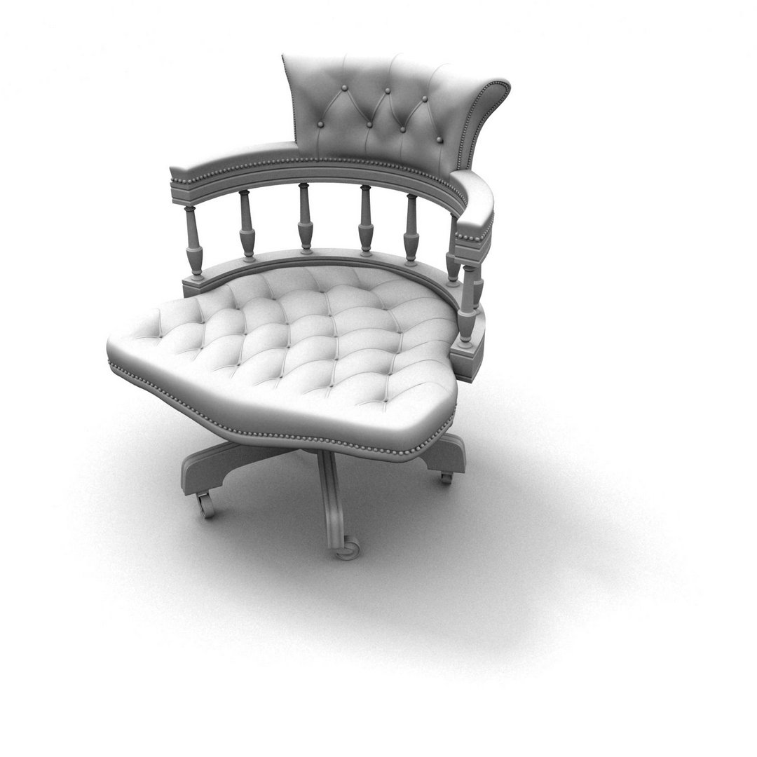 Кресло 3д модель ДВГ